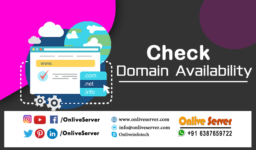 To Check Domain Availability