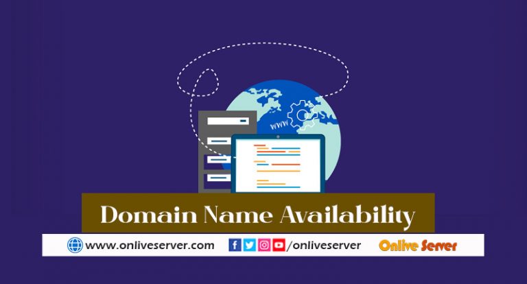 Discover the Availability of a Special Domain Name from Onlive Server