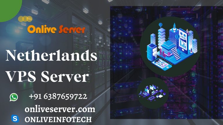 Netherland VPS Server Create a new Website by Onlive Server